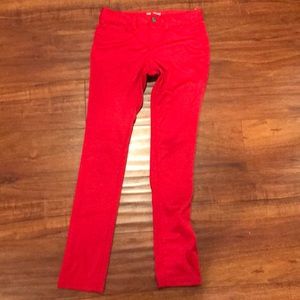 Old Navy Red Jeggings